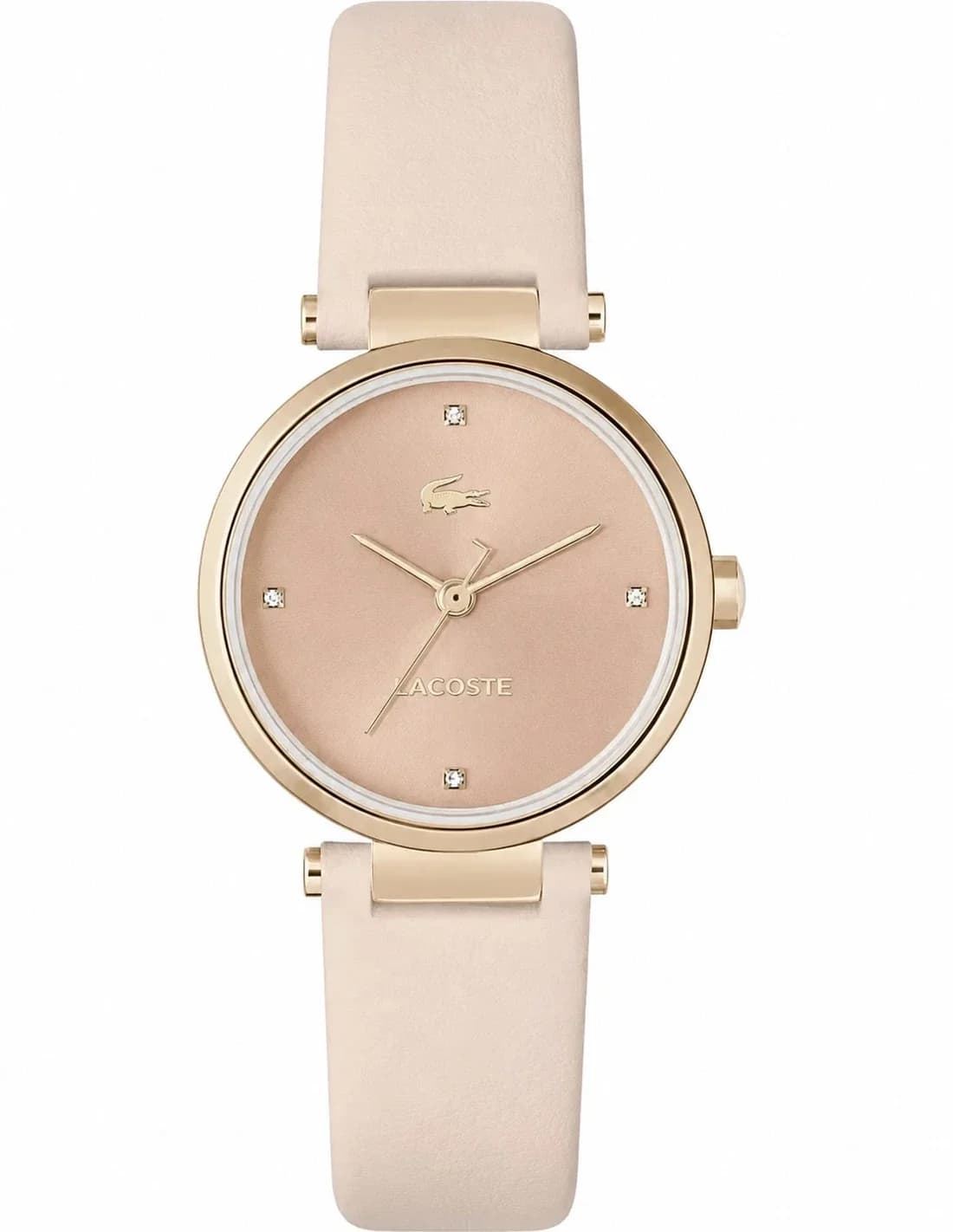 Montre Femme Lacoste Orba 2001335 cadran rose bracelet cuir