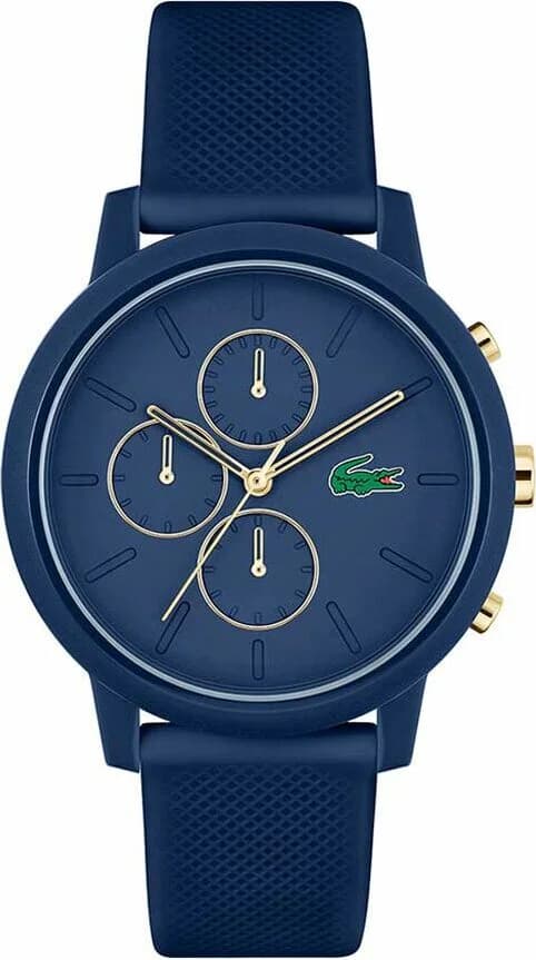 Montre Lacoste 2011248 Chronographe en Silicone Bleu
