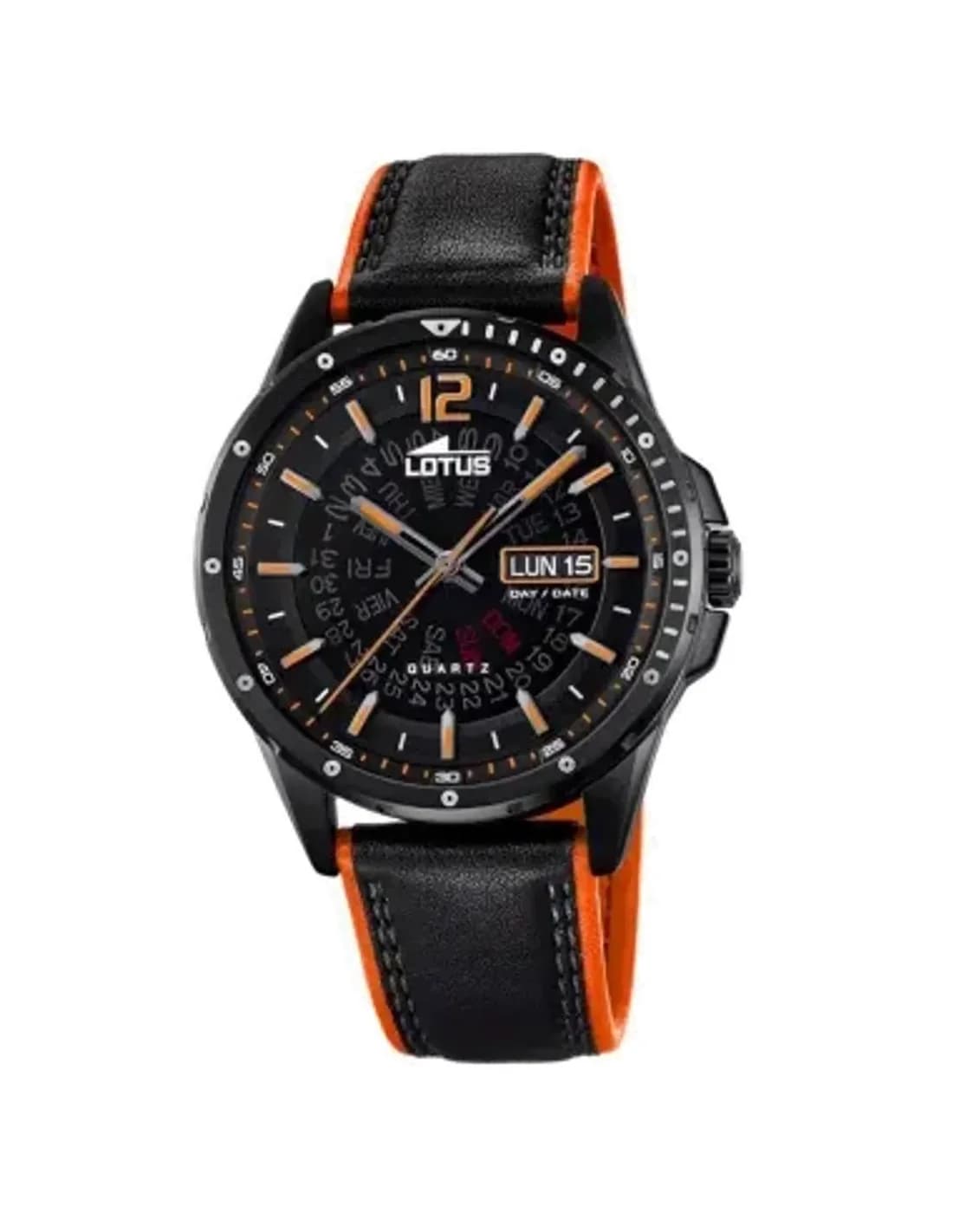 Montre Homme Lotus Smart Casual L18525/1 avec Bracelet en Cuir et Cadran Soleillé