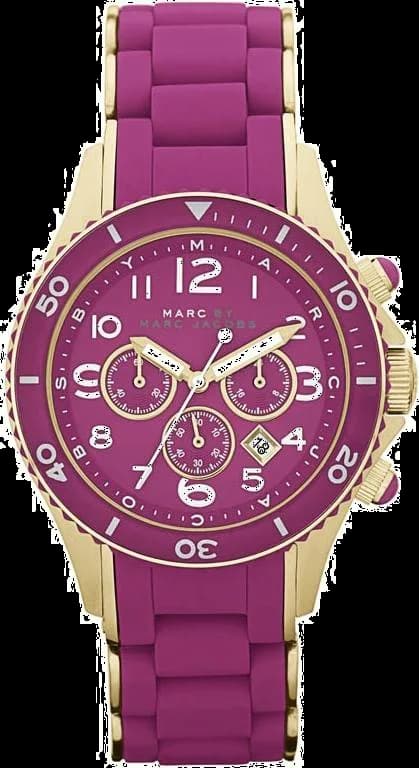 Montre Femme Marc by Marc Jacobs Blade MBM2576 Violet En Silicone