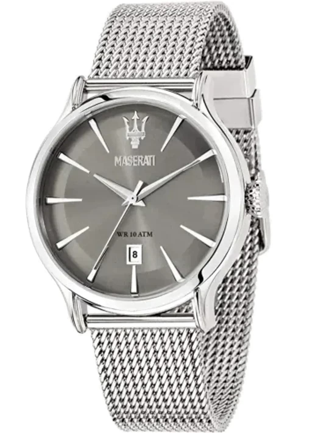 Montre Homme Maserati Epoca R8853118002 bracelet maille milanaise