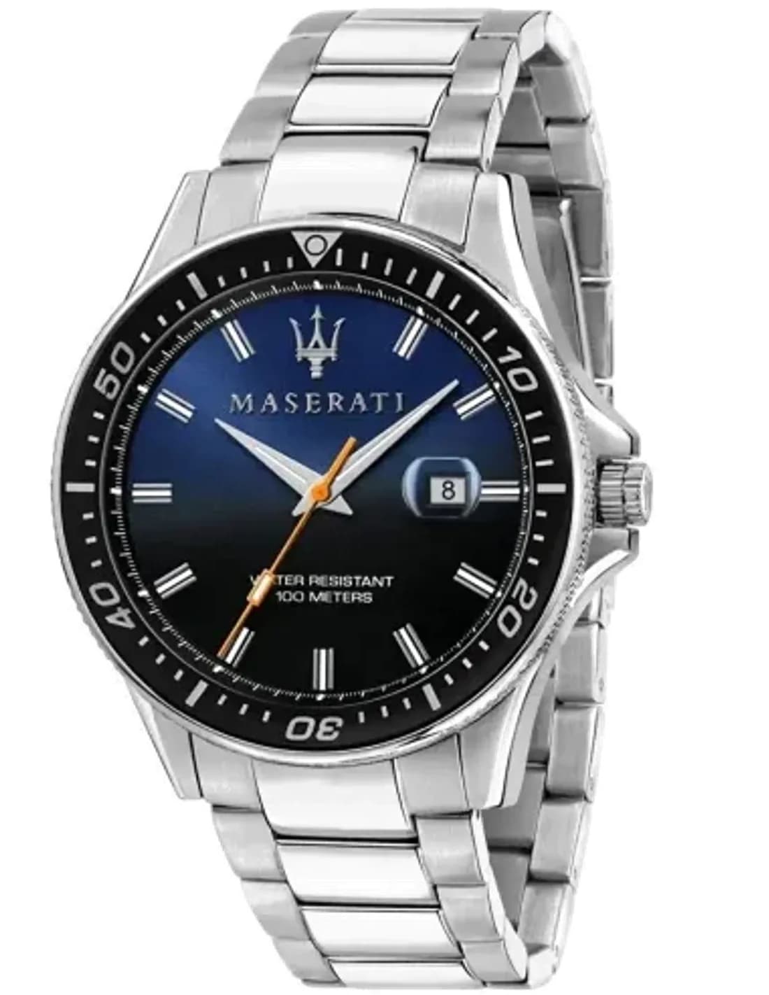 Montre Homme Maserati Sfida R8853140001 ronde cadran dégradé noir et bleu