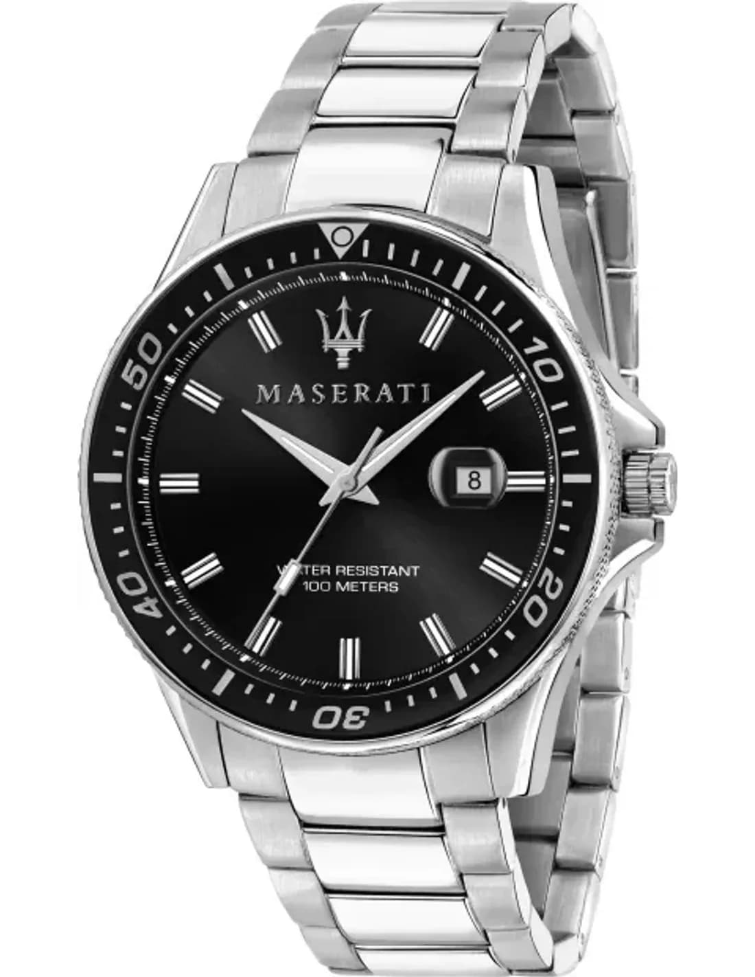 Montre Homme Maserati Sfida R8853140002 cadran rond noir