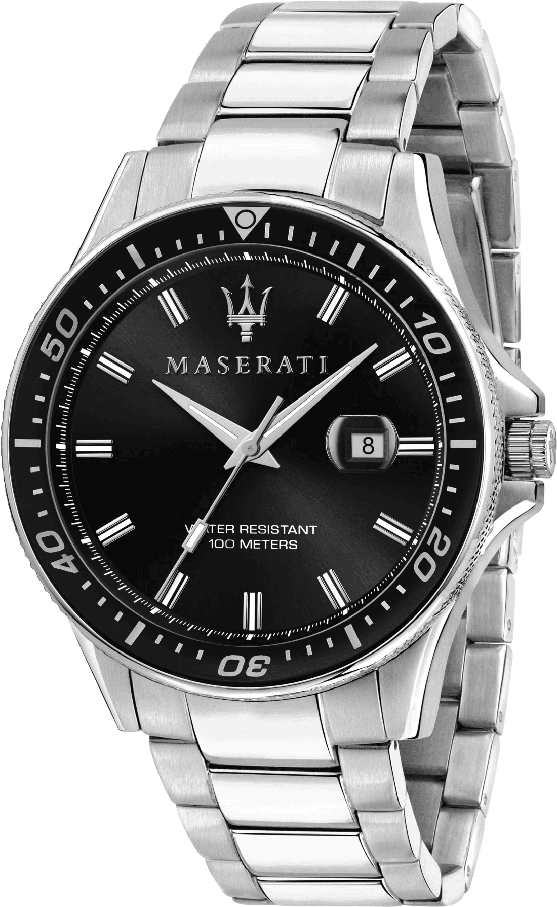 Montre Homme Maserati Sfida R8853140002 cadran rond noir