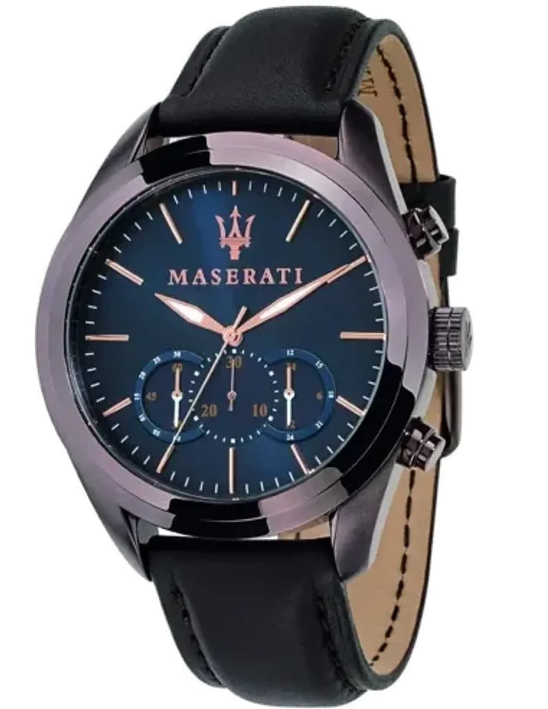 Montre Homme Maserati Traguardo R8871612008 bracelet cuir marron