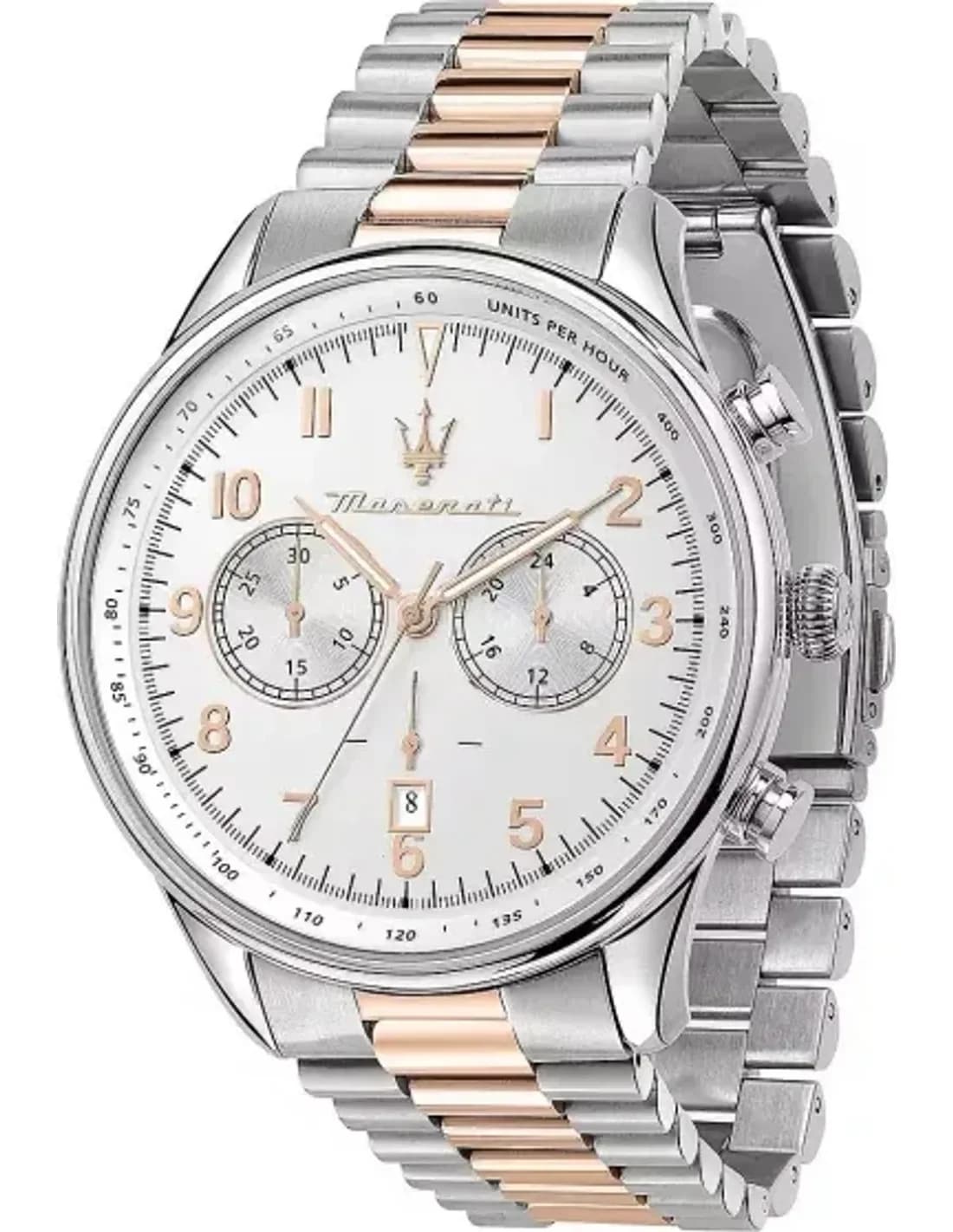 Montre Homme Maserati Tradizione R887364002 Chronographe Bracelet acier