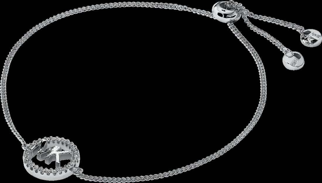 Bracelet chaine Michael Kors Premium en argent 925 incrusté de brillants