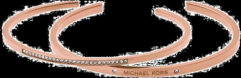 Bracelet Michael Kors MKJ4820791 fin couleur or rose