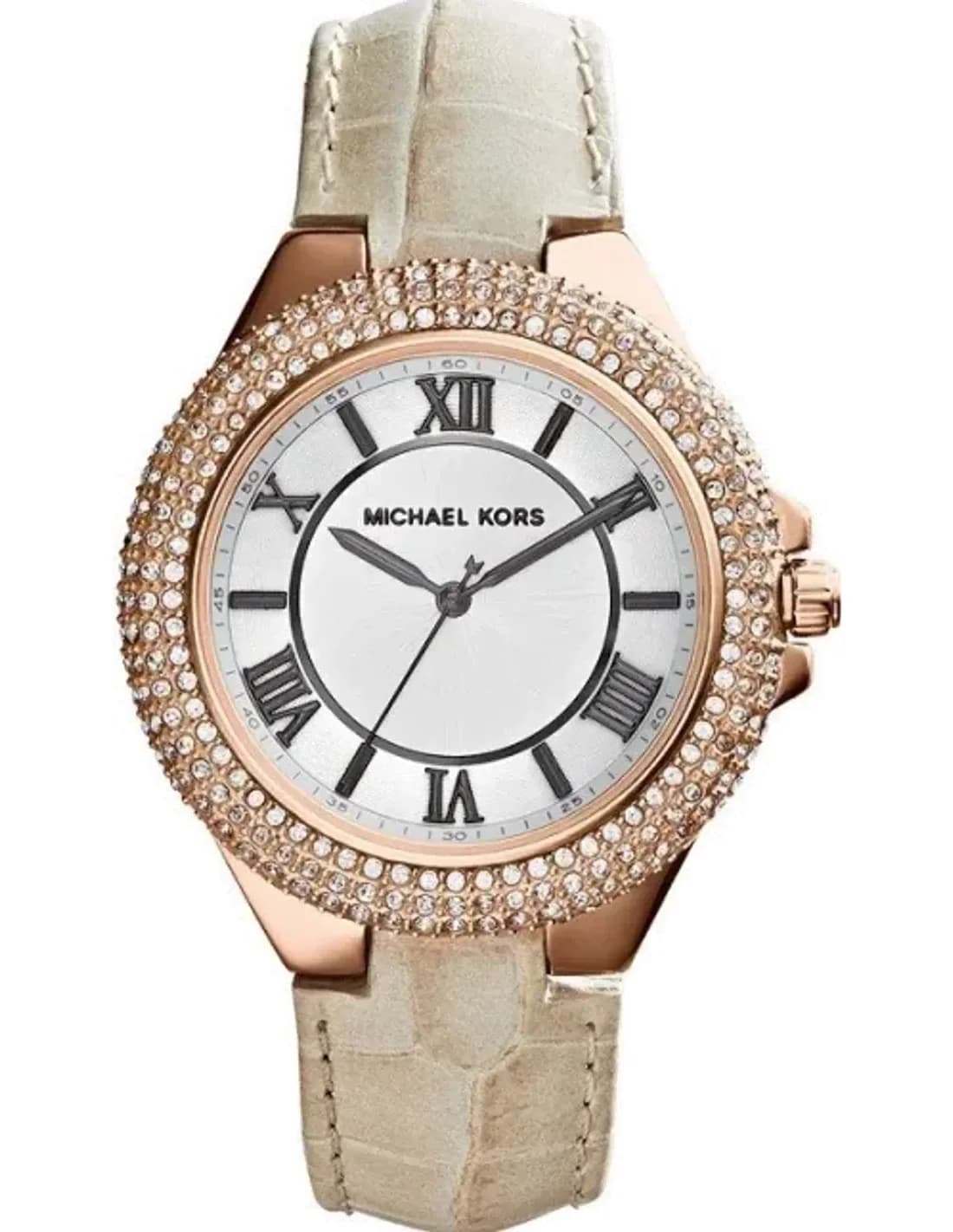 Montre Femme Michael Kors Camille MK2330 Bracelet en cuir crème