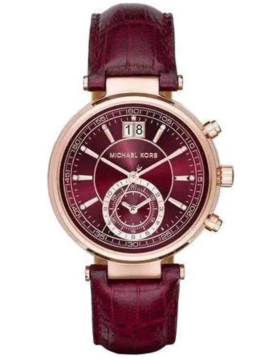 Montre Femme Michael Kors Sawyer MK2426 Rouge