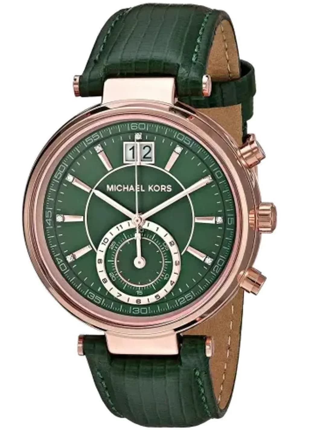 Montre Femme Michael Kors Sawyer MK2581 Vert