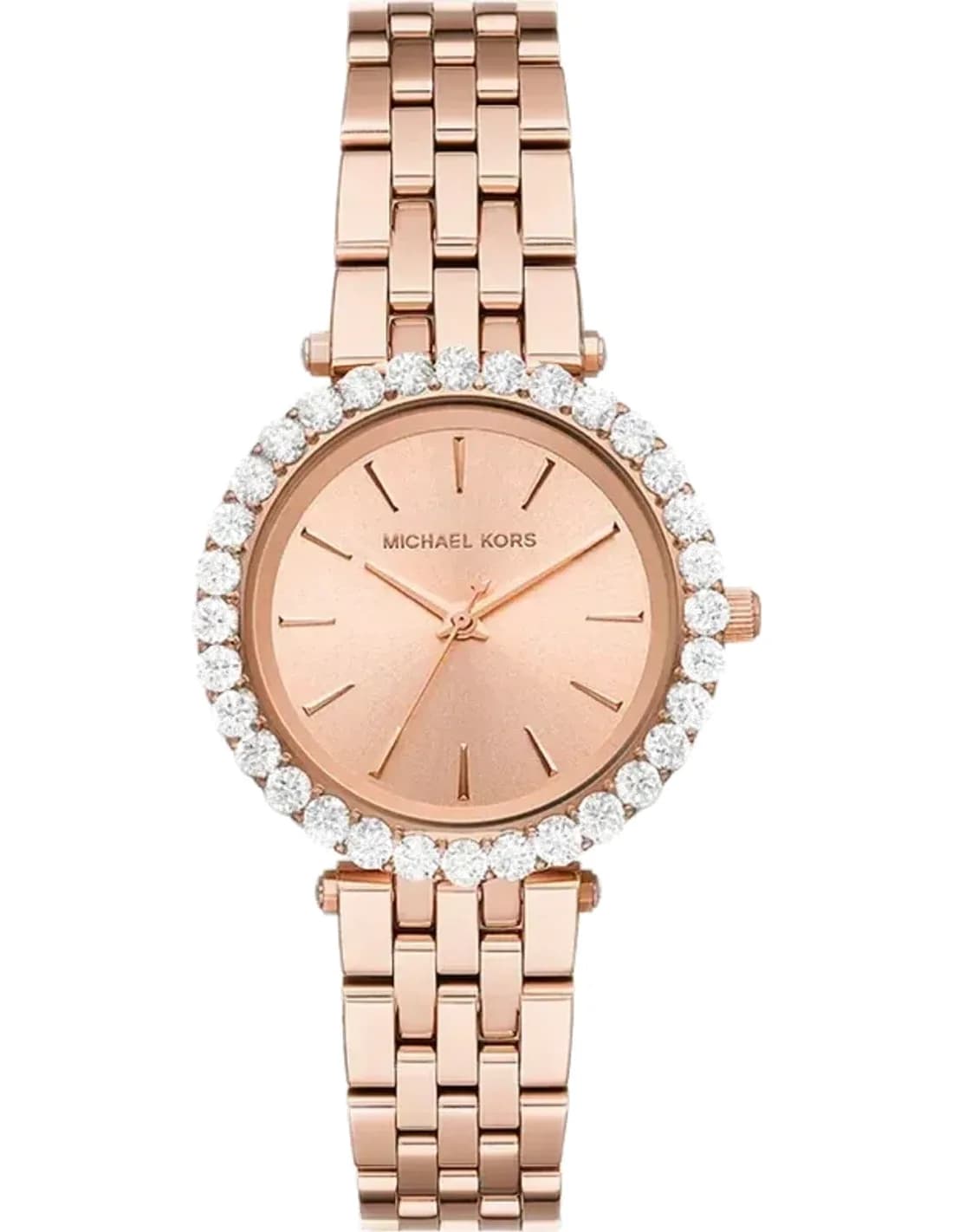 Montre Michael Kors Darci MK4514 couleur or rose ornée de cristaux