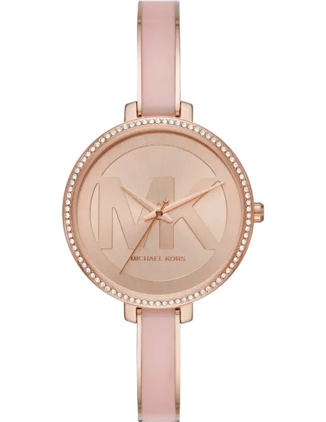 Montre Michael Kors Jaryn MK4545 à cadran doré rose avec cristal