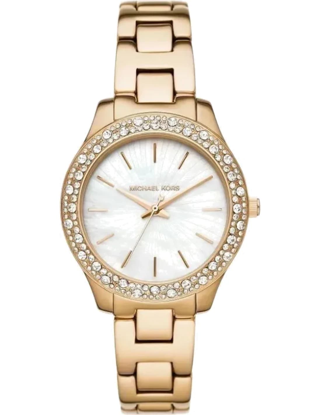 Montre femme Michael Kors Liliane MK4555 bracelet en acier inoxydable doré
