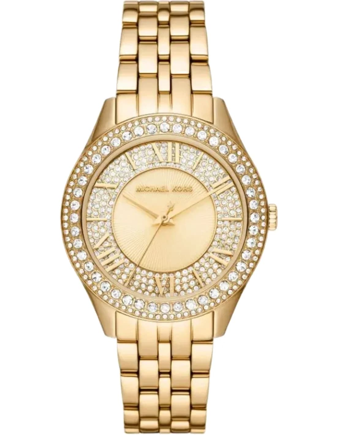 Montre femme Michael Kors Harlowe MK4709 cadran doré et bracelet en acier inoxydable