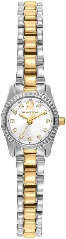 Montre Femme Michael Kors Micro Lexington MK4903 bicolore bracelet maillons acier