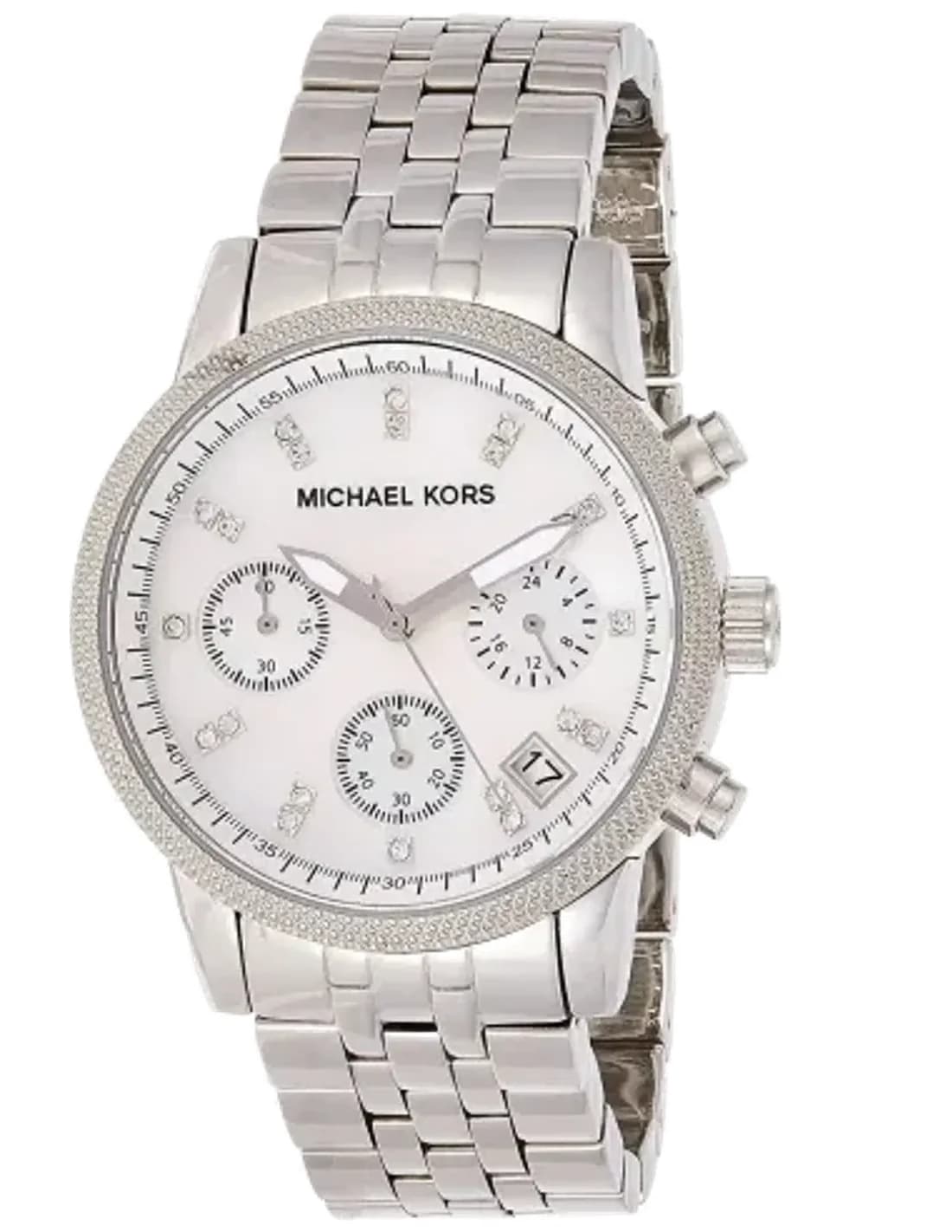 Montre Michael Kors Ritz MK5020 fond nacre chronomètre