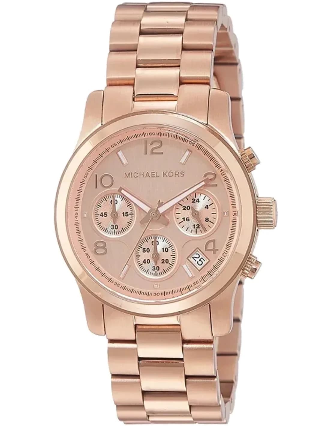 Montre Femme Michael Kors Runway MK5430 Bracelet en acier de couleur or rose