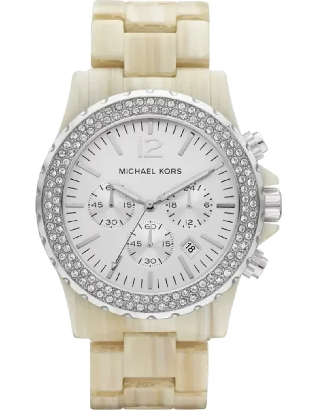 Montre Femme Michael Kors Madison MK5598 Bracelet couleur crème acétate
