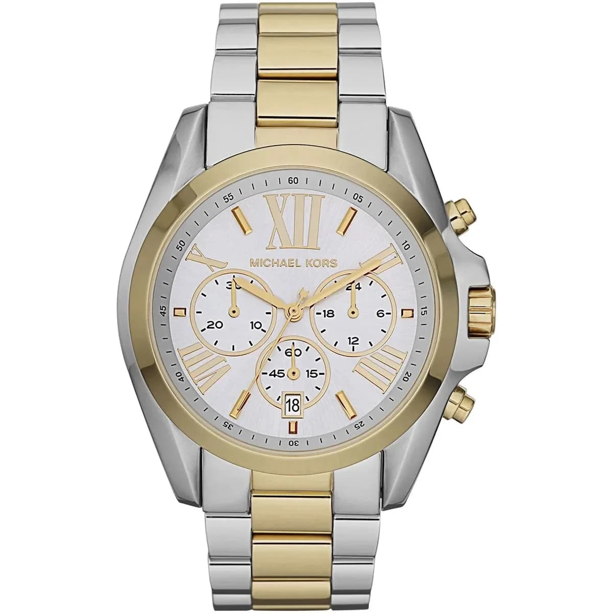 Montre Michael Kors MK5627 Bradshaw Bicolore Argent et Or