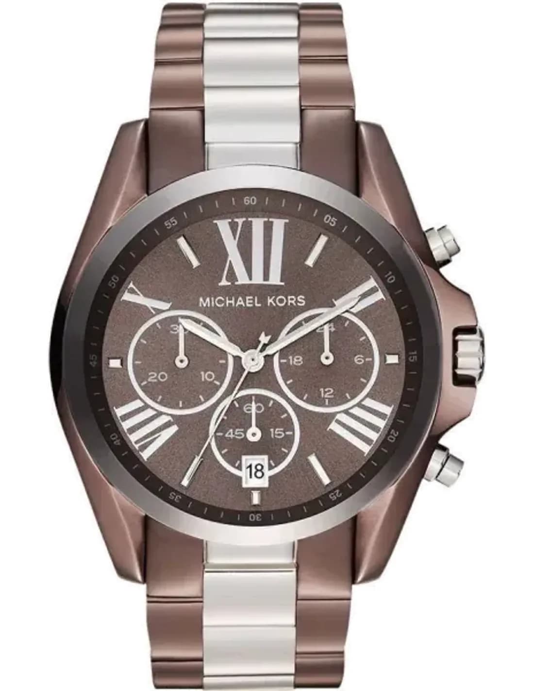 Montre Femme Michael Kors Bradshaw MK5664 Tons brun et argenté