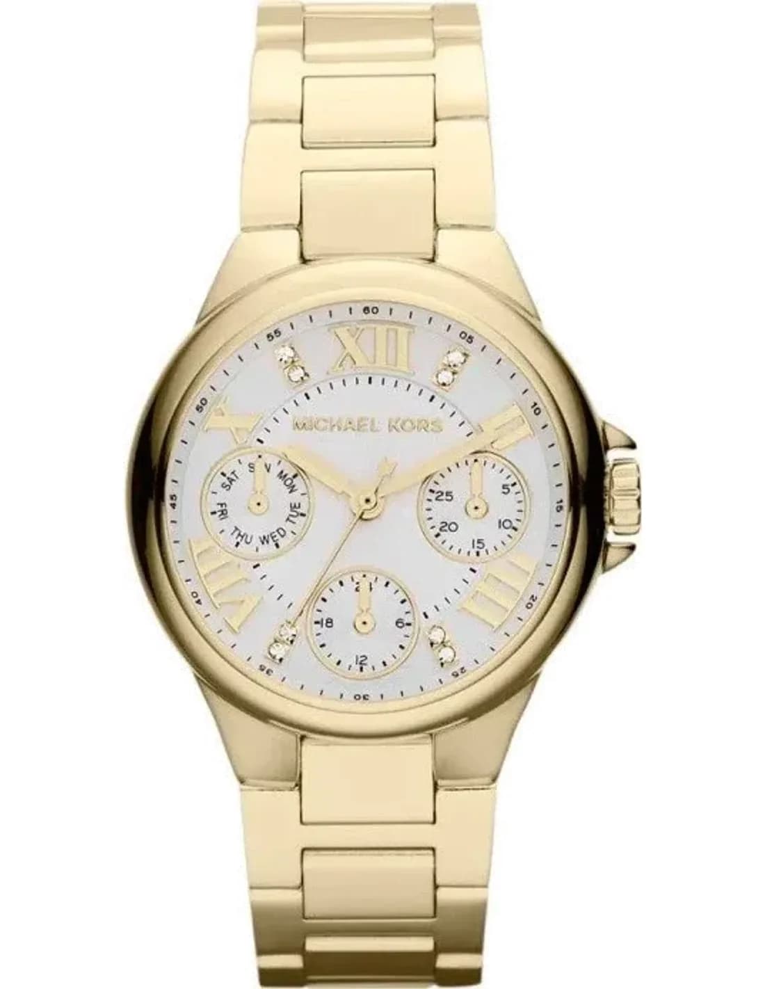Montre Femme Michael Kors Camille MK5759 Multifonction Bracelet en acier doré