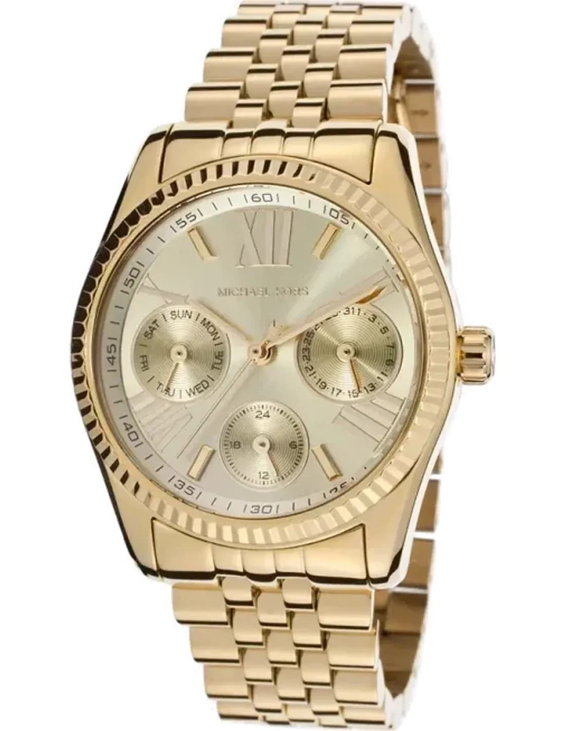 Montre Femme Michael Kors Lexington MK5808 Bracelet maillons fins acier inoxydable