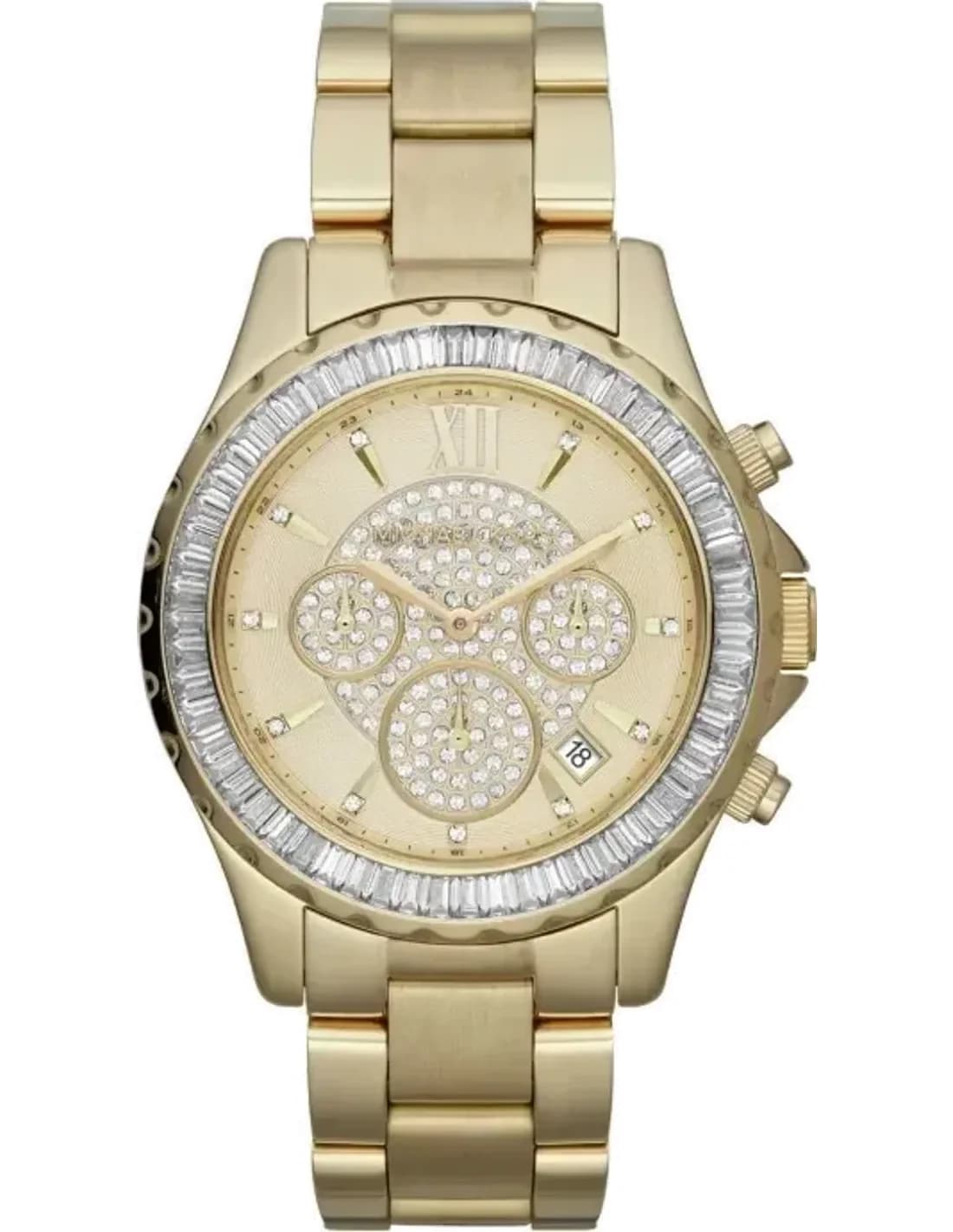 Montre Femme Michael Kors Madison MK5810 Cadran strassé et lunette crantée