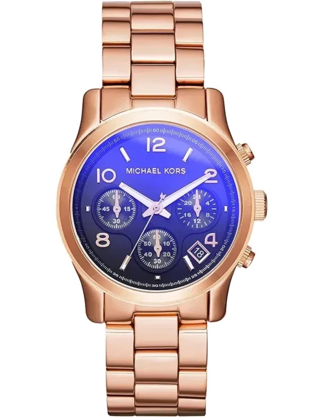 Montre Femme Michael Kors Runway MK5940 Cadran irisé bleu
