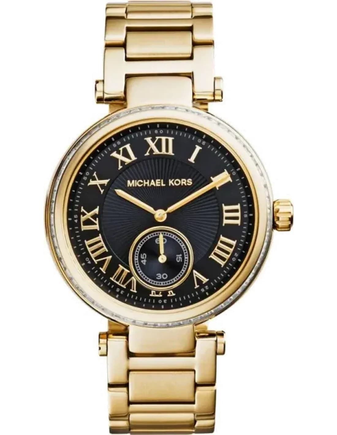 Montre Femme Michael Kors MK5989 Bracelet couleur or jaune en acier inoxydable