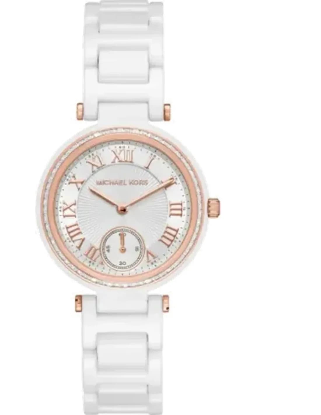 Montre Femme Michael Kors Skylar MK6240 Blanc
