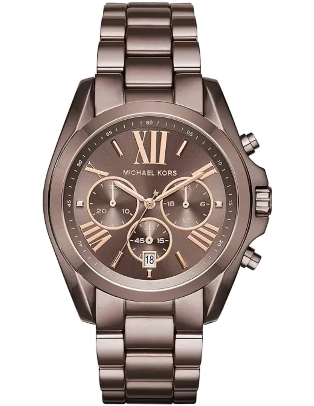 Montre Michael Kors MK6247 Bradshaw en Acier Inoxydable Marron