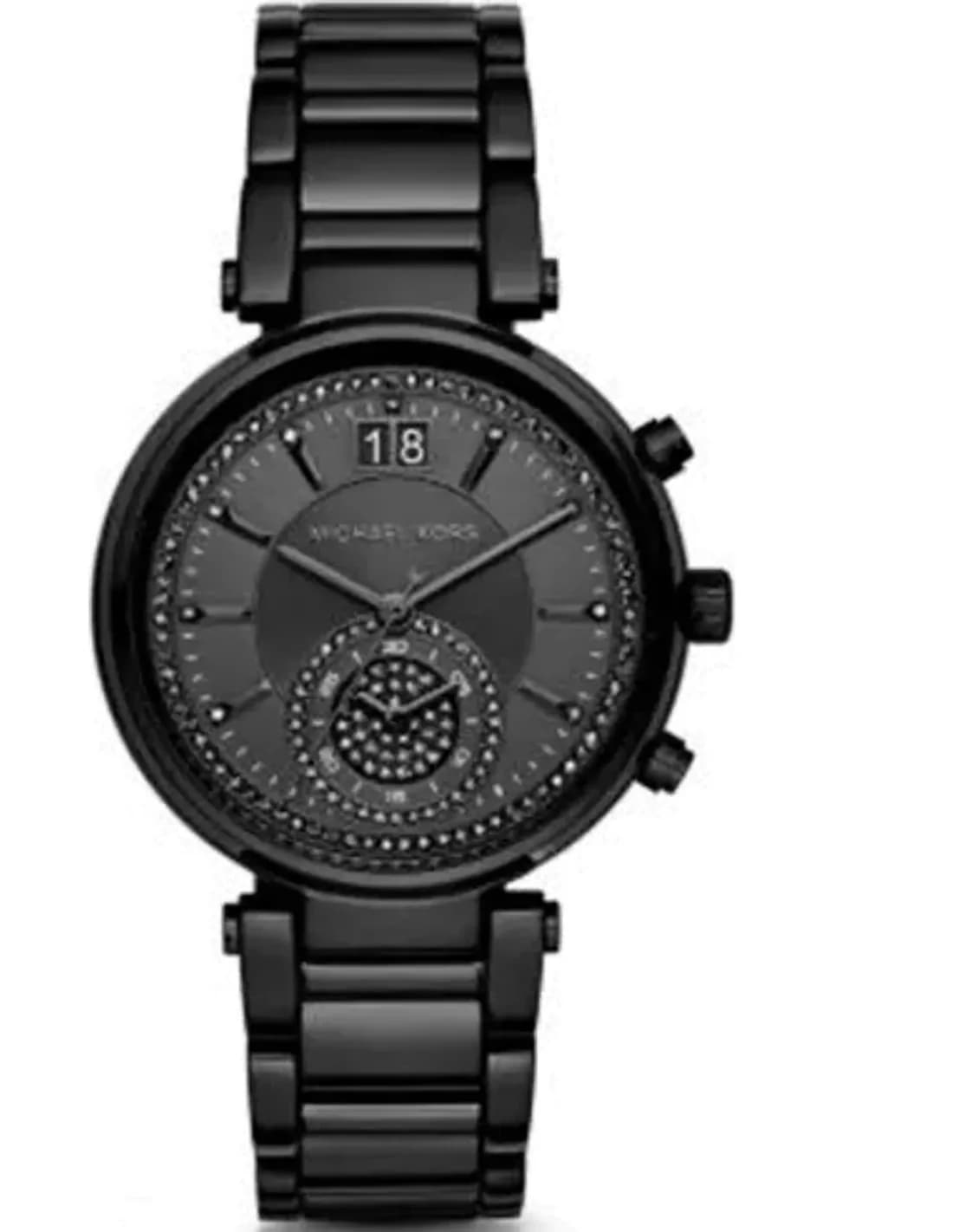 Montre Femme Michael Kors Sawyer MK6297 Noir