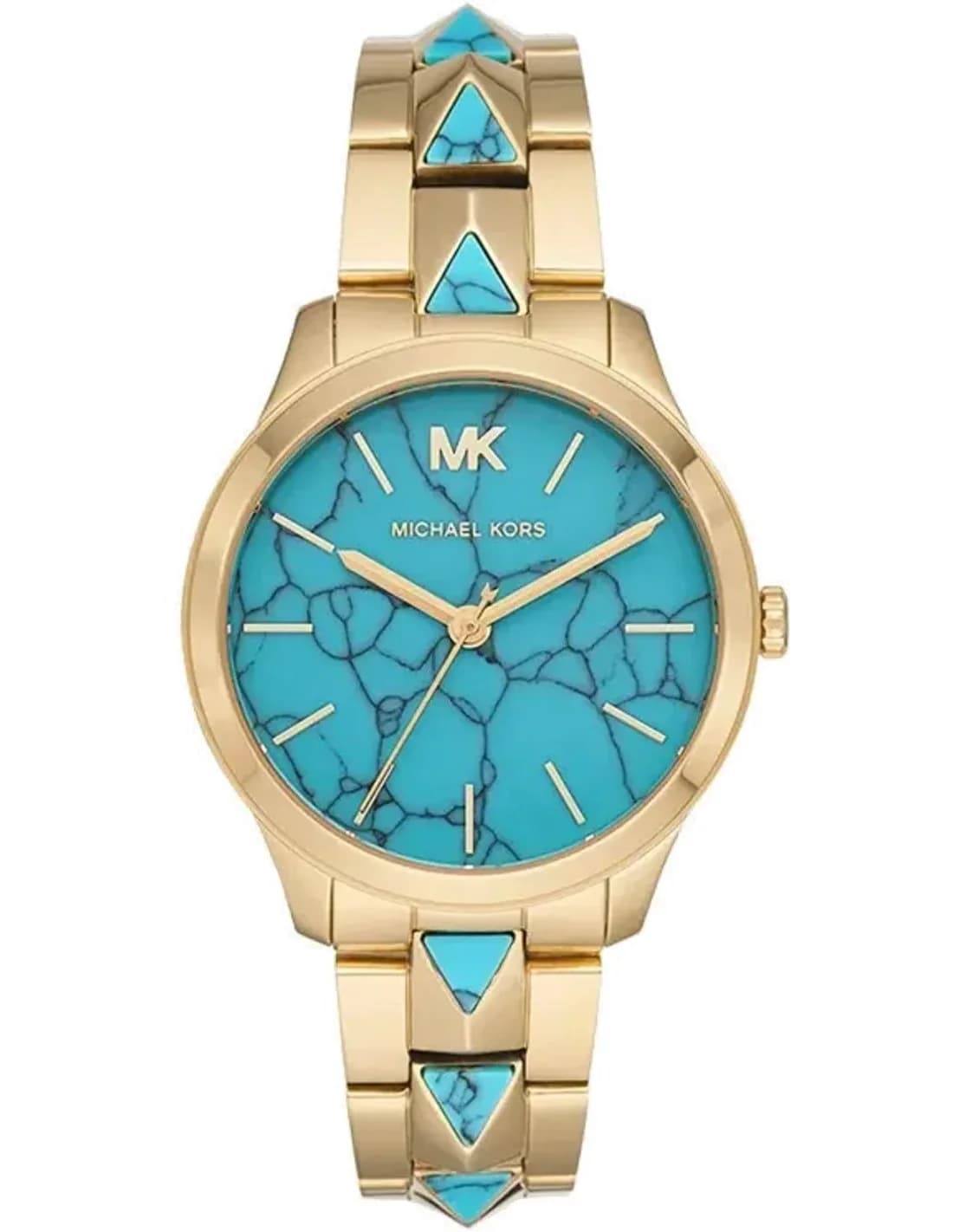 Montre Femme Michael Kors Mercer MK6670 cadran turquoise