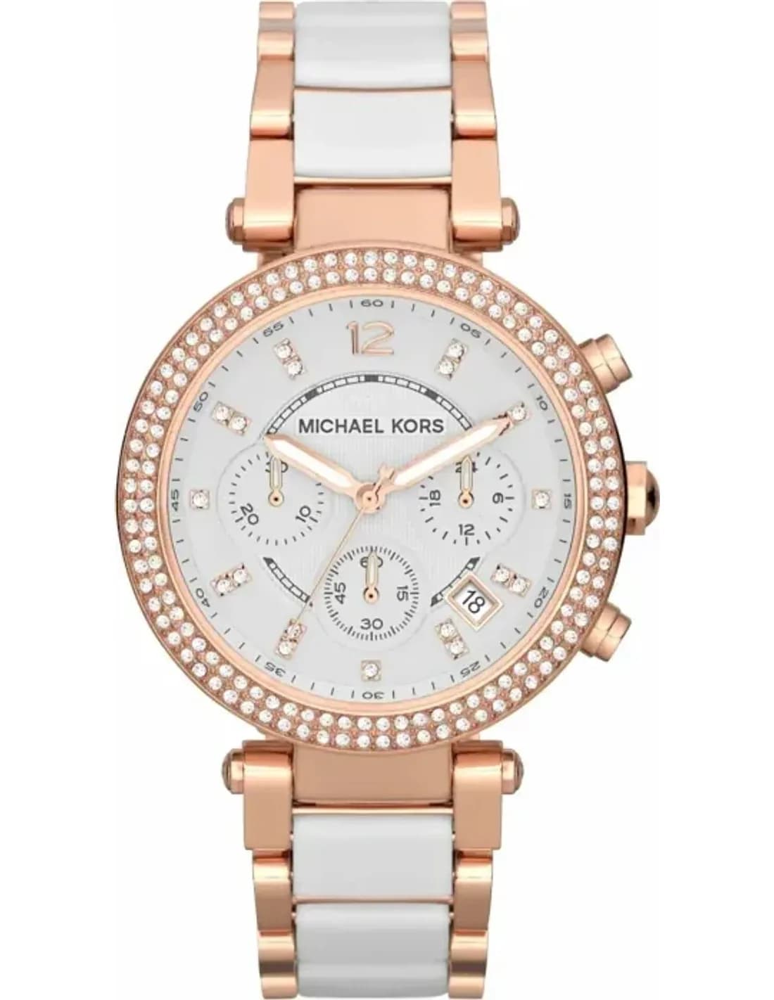 Montre Michael Kors MK7064 Acier Bicolore Or et Argent