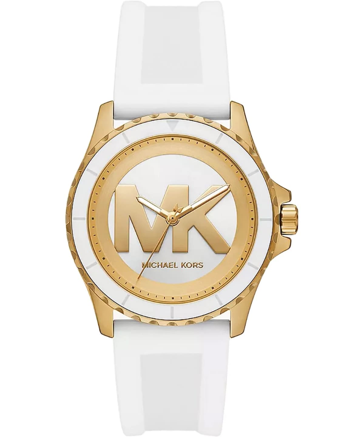 Montre Femme Michael Kors Everest MK7535 dorée bracelet silicone