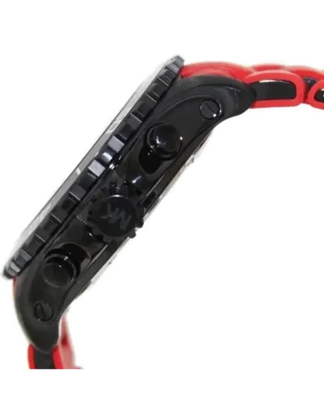Montre Homme Michael Kors MK8212 Bracelet silicone rouge