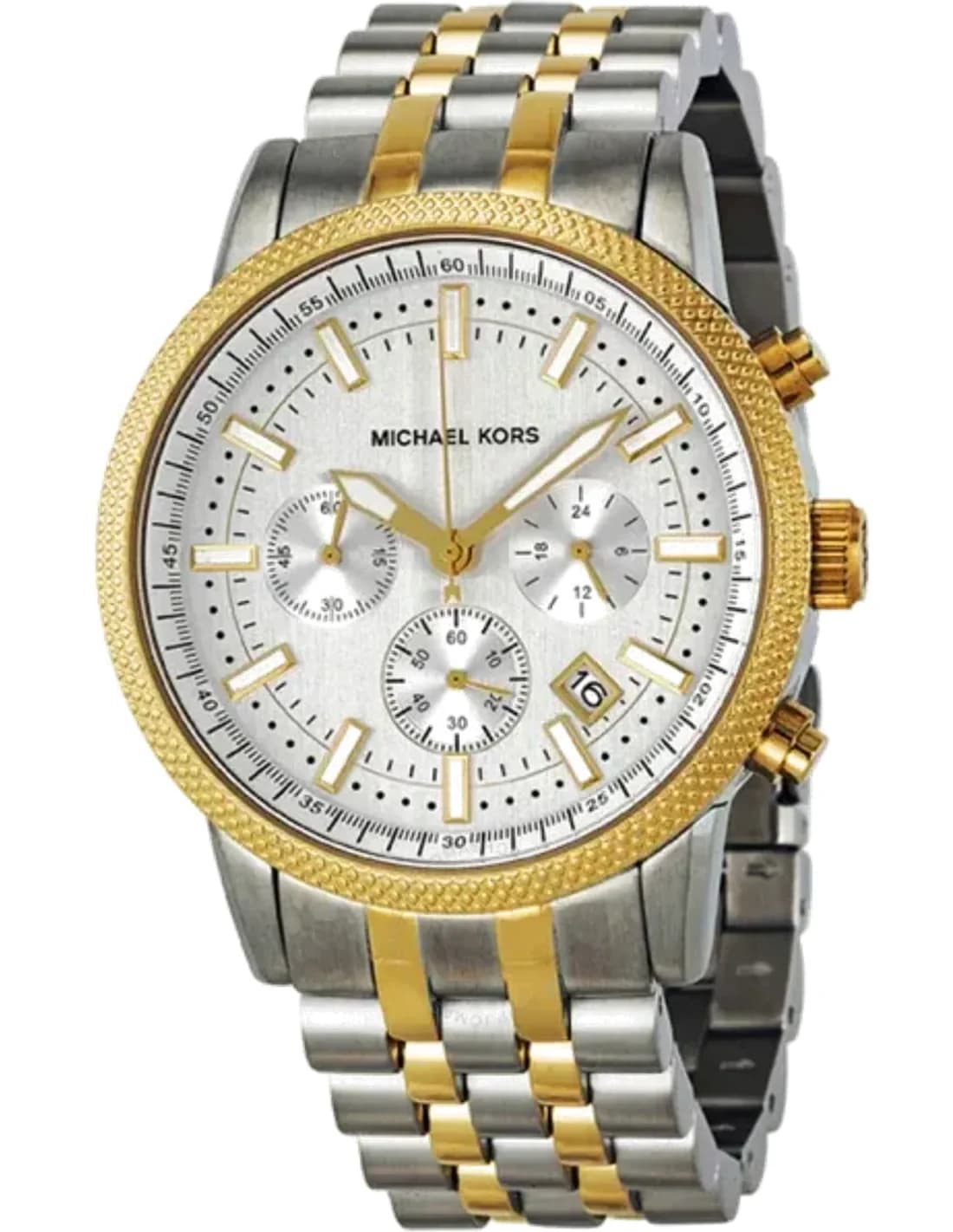 Montre homme Michael Kors MK8238 Scout chronographe à cadran argenté