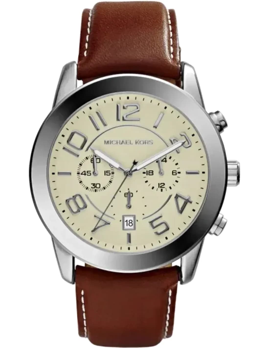 Montre homme Michael Kors MK8292 Mercer chronographe beige