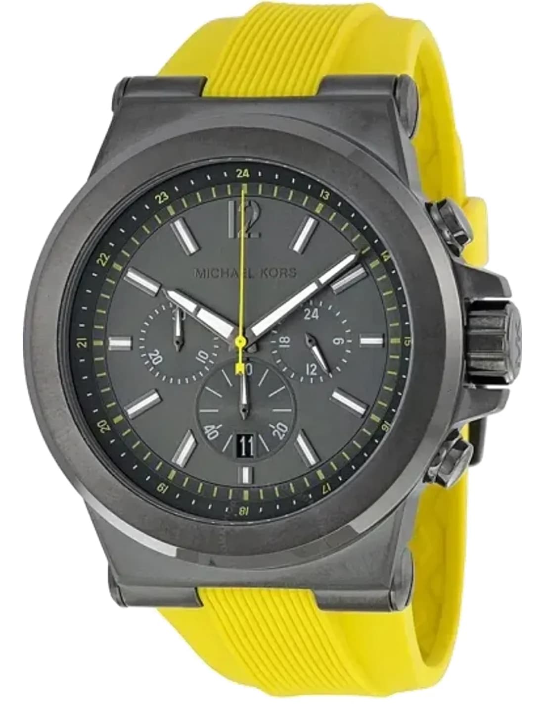 Montre homme Michael Kors MK8356 Dylan chronographe cadran gris