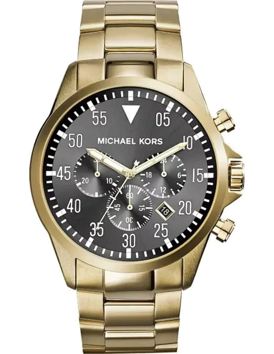 Montre Homme Michael Kors Gage MK8361 Bracelet Doré En Acier Inoxydable