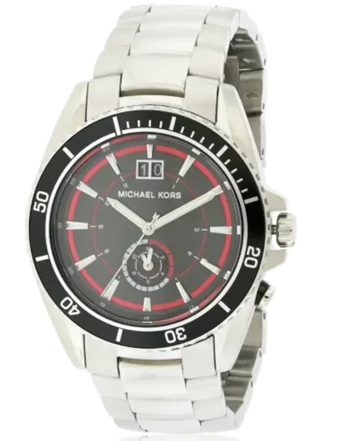 Montre Homme Michael Kors JetMaster MK8401 Argent
