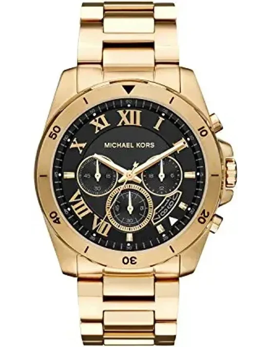 Montre Homme Michael Kors MK8415 Cadran Marron et Cuir