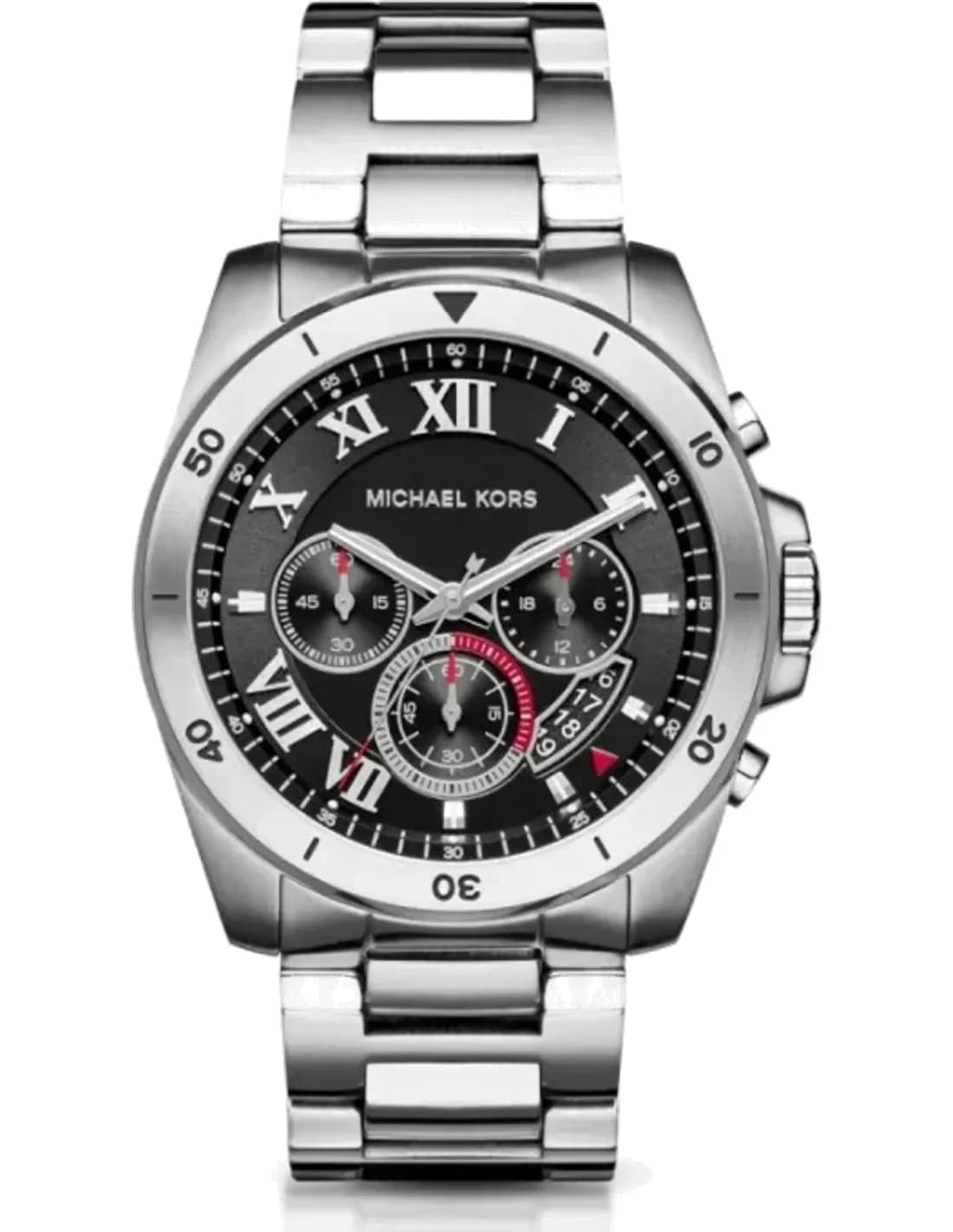 Montre homme Michael Kors MK8438 Brecken chronographe noir