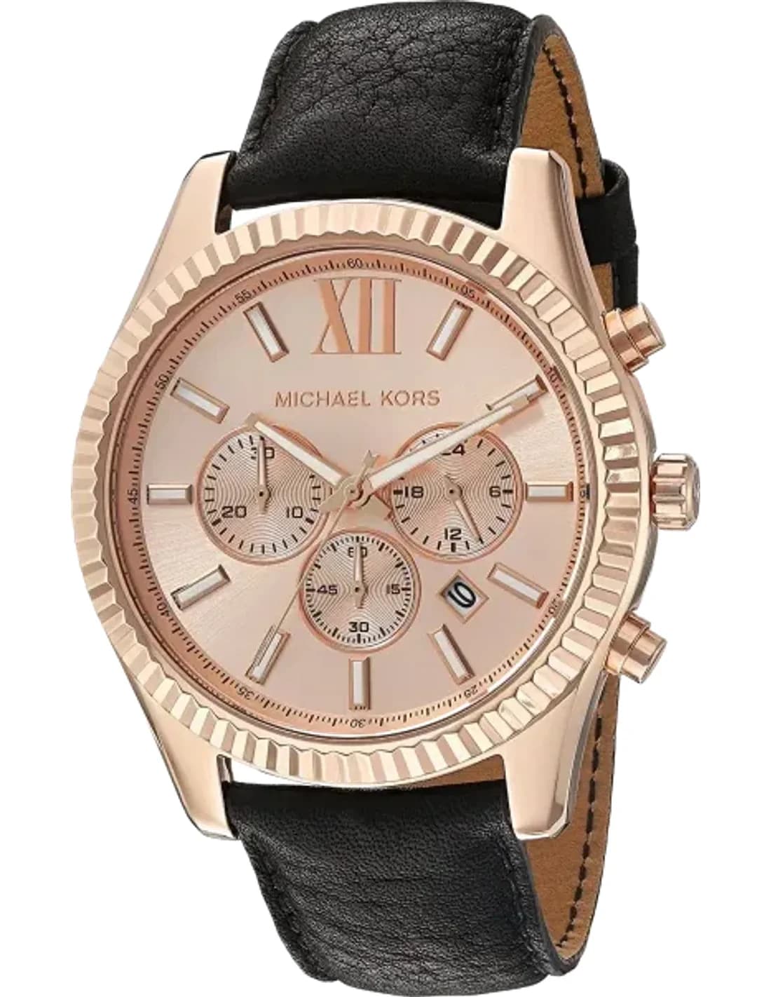 Montre homme Michael Kors MK8516 Lexington chronographe rose
