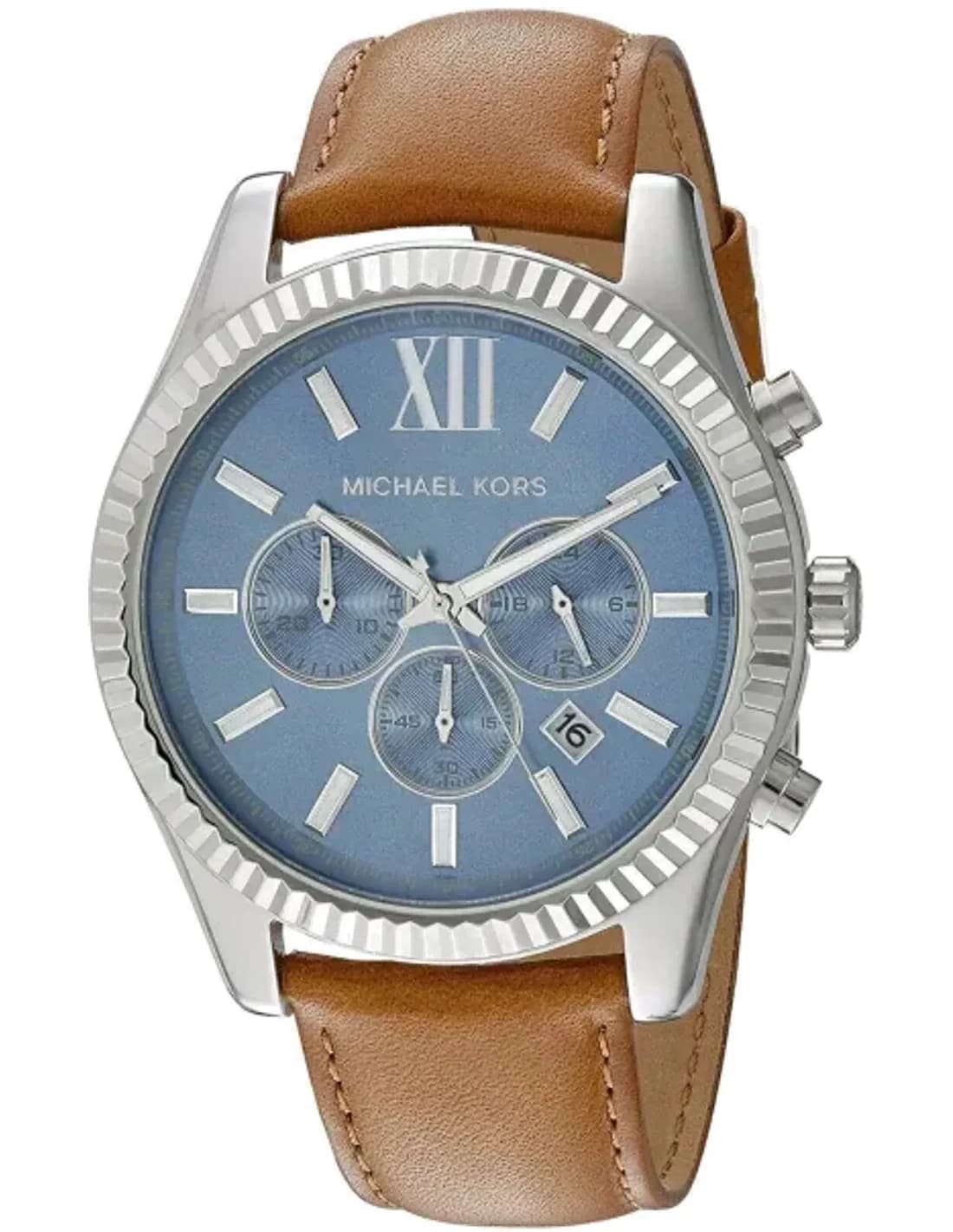 Montre homme Michael Kors MK8537 Lexington chronographe bleu