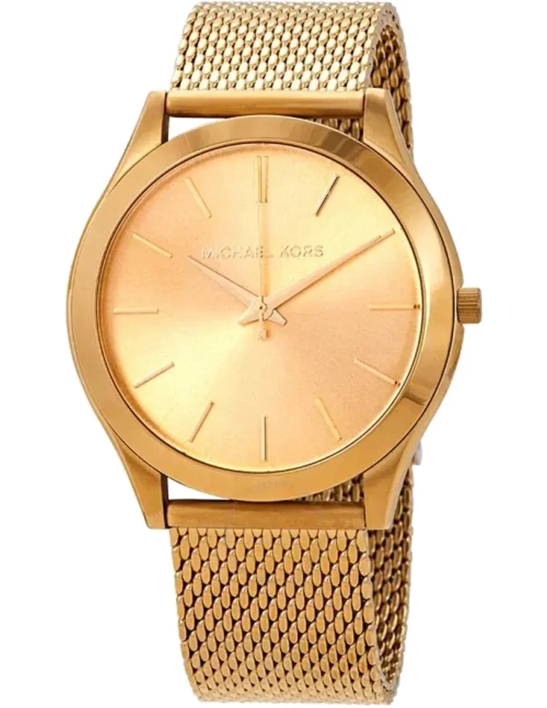 Montre homme Michael Kors MK8625 Slim Runway cadran doré