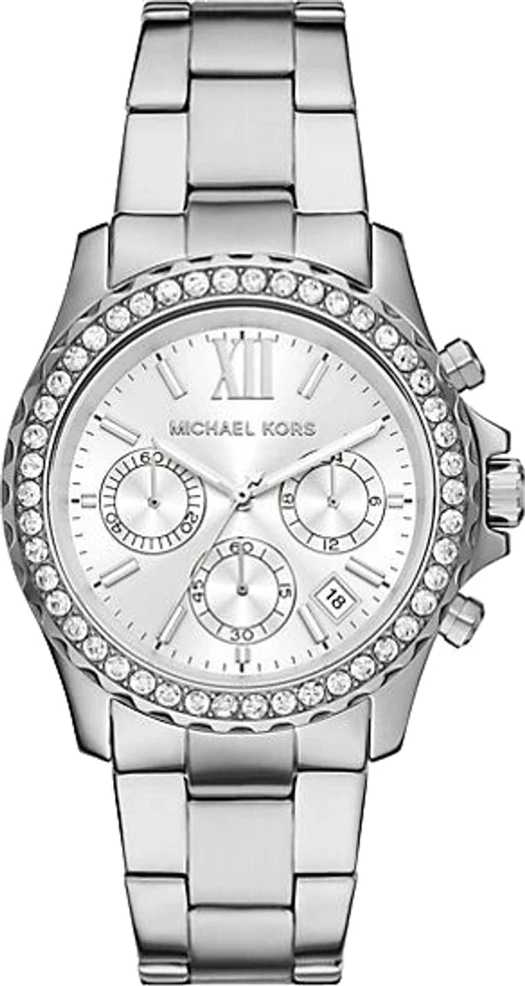 Montre Femme Michael Kors Everest MKO1129 argentée bracelet maillons acier