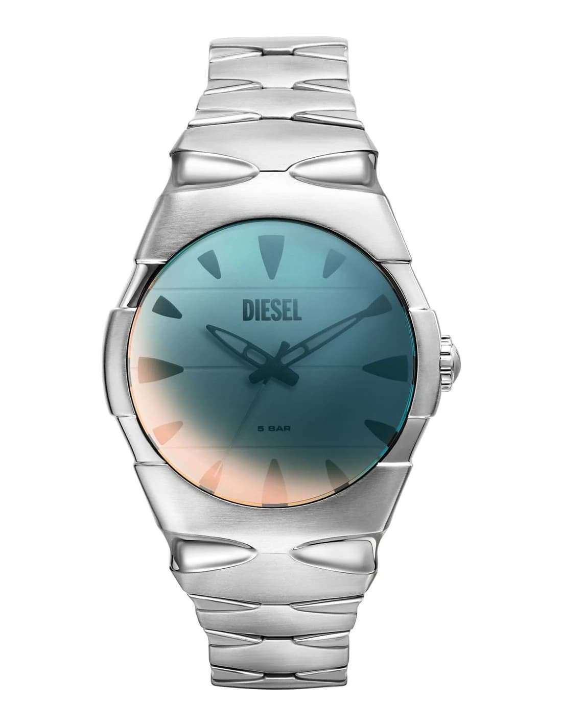 Montre Homme Diesel D-Sruptor DZ2212 cadran bleu bracelet acier