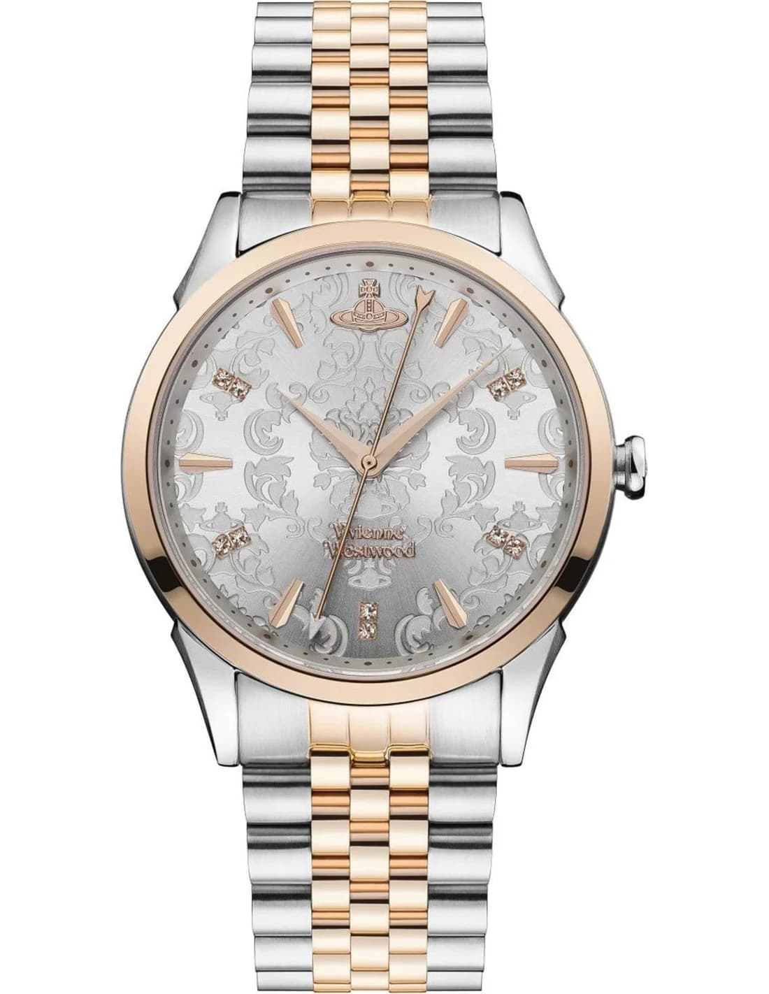Vivienne Westwood Wallace VV208RSSL Silver Dial Stainless Steel Women's Watch
